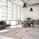 Grey Taupe Modern Contemporary Soft Rug