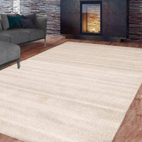 Ivory Elegance Casual Soft Rug