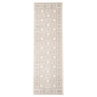 Alexandra Grey Ivory Transitional Soft Rug