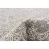 Alexandra Grey Ivory Transitional Soft Rug