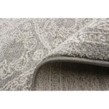 Alexandra Grey Ivory Transitional Soft Rug