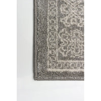 Alexandra Grey Ivory Transitional Soft Rug