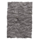 Faux Sheep Skin Plush Machine Washable Modern Soft Rug