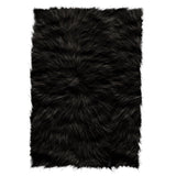 Faux Sheep Skin Plush Machine Washable Modern Soft Rug