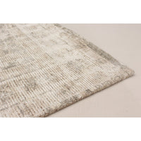 Hand Loomed Galleria Beige, Grey Silk Soft Rug