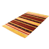Hand Loomed Kashkuli Gabbeh Multi Color Wool Soft Rug