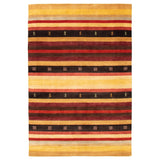 Hand Loomed Kashkuli Gabbeh Multi Color Wool Soft Rug