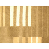 Hand-knotted Aurora Beige, Cream Wool Soft Rug