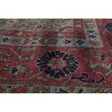 Hand-knotted Color Transition Denim Blue Wool Rug - 8'3 x 11'7