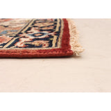 Hand-knotted Jules-Sultane Dark Copper Wool Soft Rug