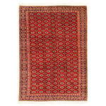 Hand-knotted Keisari Vintage Red Wool Soft Rug