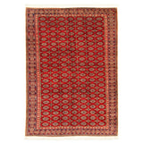 Hand-knotted Keisari Vintage Red Wool Soft Rug