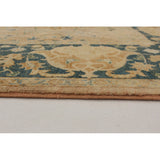 Hand-knotted Peshawar Oushak Beige Wool Soft Rug