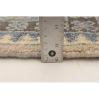 Hand-knotted Royal Kazak Beige Wool Soft Rug