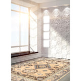 Hand-knotted Royal Kazak Beige Wool Soft Rug