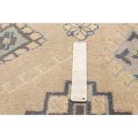 Hand-knotted Royal Kazak Beige Wool Soft Rug