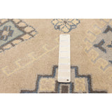 Hand-knotted Royal Kazak Beige Wool Soft Rug