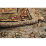 Hand-knotted Royal Mahal Light Grey Wool Soft Rug