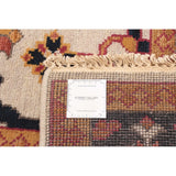 Premium Hand-knotted Heritage Cream Wool Soft Rug