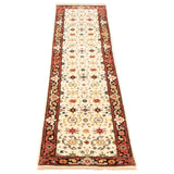 Hand-knotted Serapi Heritage Cream Wool Soft Rug