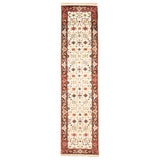 Hand-knotted Serapi Heritage Cream Wool Soft Rug