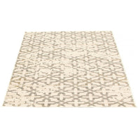 Cream Karma Transitional Soft Rug