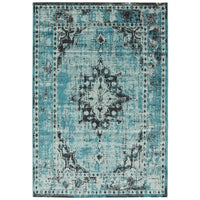 Alexandra Blue Traditional Soft Area Rug