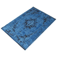 Alexandra Blue Traditional Soft Area Rug