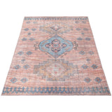 Copper Machine Washable Bohemian & Eclectic Soft Rug