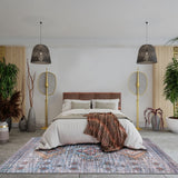 Copper Machine Washable Bohemian & Eclectic Soft Rug