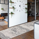 Dark Grey Ombre Khloe Casual Soft Rug