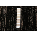 Black Bohemian Eclectic Soft Rug