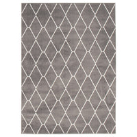 Navy White Trellis Macy Modern & Contemporary Soft Rug