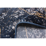 Midnight Marble Modern & Contemporary Soft Rug