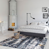 Pink Marble Modern & Contemporary Soft Rug