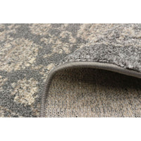 Ornament Floral Grey/Ivory Casual Soft Rug