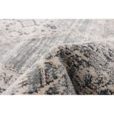 Blue Grey Bijar Casual Soft Rug