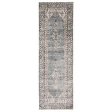 Blue Grey Bijar Casual Soft Rug