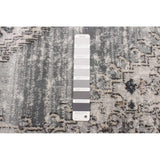 Blue Grey Bijar Casual Soft Rug