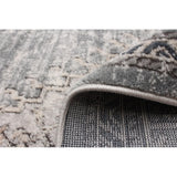 Blue Grey Bijar Casual Soft Rug
