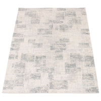 Grey Abstract Modern & Contemporary Soft Rug