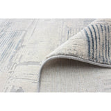 Grey Abstract Modern & Contemporary Soft Rug