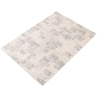 Grey Abstract Modern & Contemporary Soft Rug