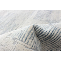 Grey Abstract Modern & Contemporary Soft Rug