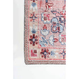 Grey Blue Machine Washable Bohemian & Eclectic Soft Rug