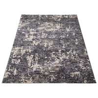 Navy Modern Contemporary Soft Rug