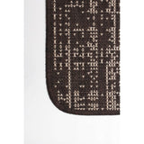 Black Bordered Indoor/ Outdoor Soft Rug
