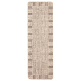 Black Bordered Indoor/ Outdoor Soft Rug