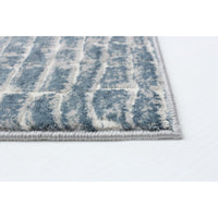 Animal Print Blue Modern Contemporary Soft Rug