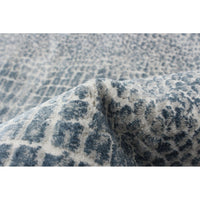 Animal Print Blue Modern Contemporary Soft Rug